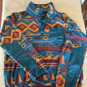 Mens Kavu fleece snap pullover. Super warm, comfortable, and stylish.